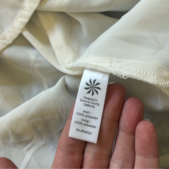 Athleta IKAT BLOOM RIPPLE MAXI DRESS black white sleeveless sundress size XL - Picture 8 of 13